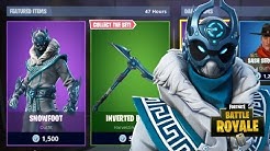 new snowfoot skin inverted blade pickaxe new fortnite item shop fortnite battle royale duration 3 38 36 - fortnite snowfoot