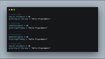 Which variable naming convention is better? Snake Case or Camel Case
