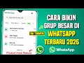 Cara Buat &amp; Keluar Dari GRUP WhatsApp Terbaru 2026 | Cara Bikin Grup WhatsApp
