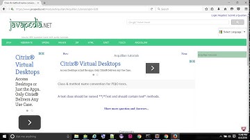 Class & method name convention for POJO tests. - javapedia.net