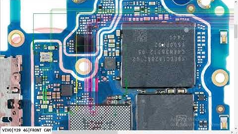 VIVO Y29 4G FORNT CAMERA Error Notwarking Not Open Problem Hardware Solution #borneoschematic #gsmst