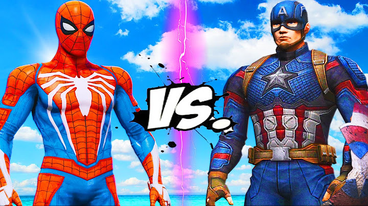 CAPTAIN AMERICA VS SPIDERMAN - EPIC BATTLE