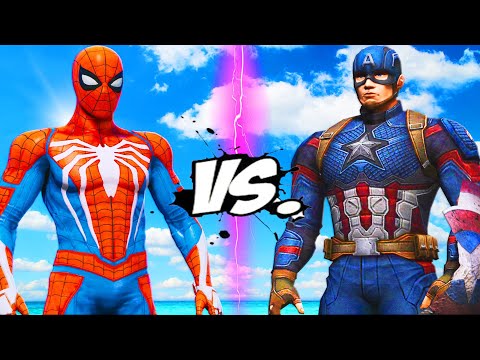 Video: Adakah spiderman mengalahkan kapten amerika?