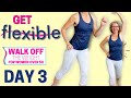 STEP + STRETCH!  Walking Flexibility Workout (no equipment)  🦶 WALK Off the Weight Day 3