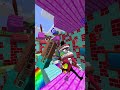 Minecraft Rainbow Tsunami vs Digital Circus in Minecraft #minecraft #shorts #digitalcircus  #tsunami