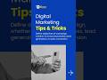 💡 Digital Marketing Tips & Tricks That Actually Work