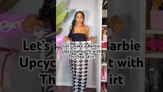 Can I make boots from a thrifted skirt?! #fashion #sewing #diyclothes