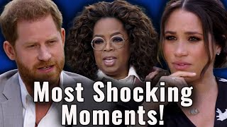Most Shocking Moments from the Meghan Markle & Prince Harry Oprah Interview