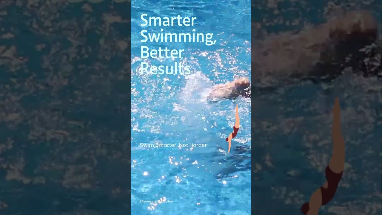 How to Swim More Efficiently