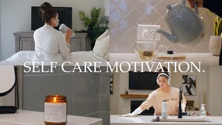 SELF CARE MOTIVATION| girl get up + deep clean + devotional + feminine hygiene + cooking \& more.