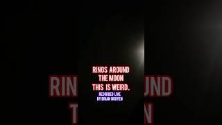 Rings around the moon