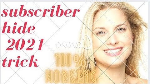 subscriber স্ংখ্যা আর কেউ দেখতে পাবেনা|How to hide subscriber on YouTube studio 2021