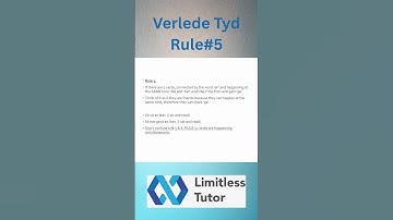 Verlede Tyd/Past Tense #5  #afrikaans #caps #learning #verbform #verbtense  #foryou #education #ieb