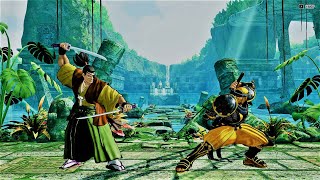 Jubei Yagyu vs Hanzo Hattori (Hardest ) Samurai Shodown screenshot 5
