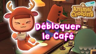 DÉBLOQUER LE CAFÉ de Robusto ANIMAL CROSSING NEW HORIZONS TUTO ACNH #acnh