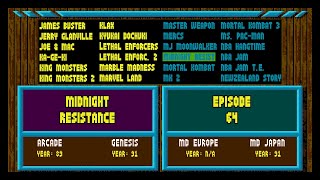 Arcade Games Vs Sega Genesis - Midnight Resistance