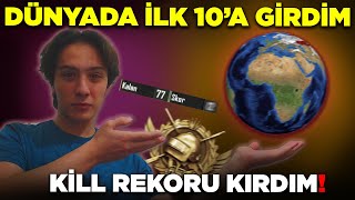 DÜNYADA İLK 10'A GİRDİM !! FATİH LİGİNDE KİLL REKORU KIRDIM 🥶
