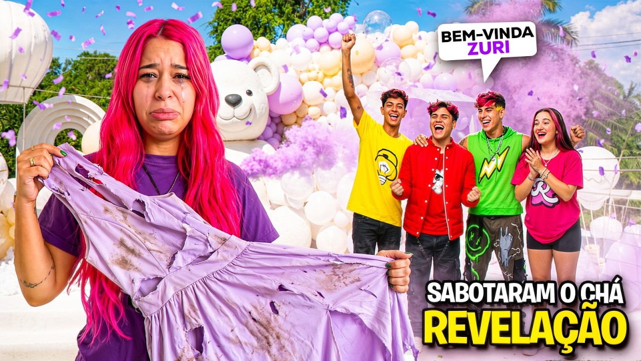 SABOTARAM MEU CHÁ REVELAÇÃO *a verdade