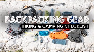 BACKPACKING GEAR | What&#39;s In My Bag?