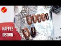 Kaffee Nailart Design mit Stamping &amp; Ink Color | Lazy Nailz 80