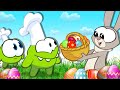 Om Nom Stories: हिंदी | Easter Eggs Recipe 🥚 हिंदी कार्टून | Funny Cartoons For Kids