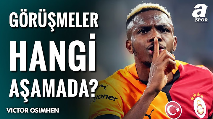 Victor Osimhen Transferinde Son Durum Ne? Serhan Türk Gelişmeleri Açıkladı! / A Spor / 13.07.2025