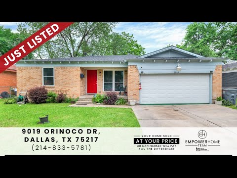 9019 Orinoco Drive, Dallas, TX home video tour
