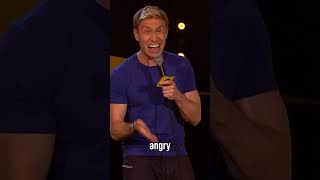 Russell Howard's Brother's Wheelchair Prank Gone WRONG! 😡🤣 #comedy #aprilfools #prank