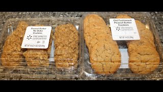 Walmart Peanut Butter No Bake Cookies & Old-Fashioned Peanut Butter Cookies Review