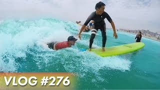 💪BATTLE SURFING!🌊
Check Out Jacob Vlog #276 - SUBSCRIBE FOR NEW VIDEOS THREE TIMES A WEEK! http://bit.ly/1B4LaNz
Today I take the brand new ferry from Wall St to Rockaway Beach where Locals Surf School and Red Bull are hosting a Foam Top Frenzy where the only rules are that you HAVE to ride a foam top board or a home made board. Prizes were being awarded for best trick/wave, best wipe out, and best crafted board. Needless to say, things got real competitive really fast and surfboards were flying! After the surf champion was crowned, we hung out on the beach for a few more hours, soaking up the sun, and then headed down the beach to Rockaway Beach Surf Club for some delicious fish tacos and strong frozen margaritas. We then attempt to catch the ferry back to Manhattan, but everyone else had the same idea, so we decided to take the subway instead.
Follow, subscribe, tweet, and share!
https://www.citizine.tv/profile/jacob
http://instagram.com/checkoutjacob
https://twitter.com/CheckOutJacob
https://www.facebook.com/checkoutjacob
Snapchat: Realmember
Equipment I Use:
DJI Mavic Pro Drone: http://amzn.to/2mkayJL
Sony RX100 m4: http://amzn.to/2dXqi3F
Gorillapod: http://amzn.to/2dR7FSc
SD Card: http://amzn.to/2dXrofT
GoPro Hero 4 Black: http://amzn.to/2dR6G4J
Samsung Galaxy Note 5: http://amzn.to/2exvInY
Aputure LED Light: http://amzn.to/2ee5cgo
Travel Bag: http://amzn.to/2mWOZiq
Bluetooth Headphones: http://amzn.to/2ee760J
External Hard drive: http://amzn.to/2dXrFj3
If you are not subscribed, you can do so here:
http://www.youtube.com/subscription_center?add_user=checkoutjacob
Music (Killertracks.com):
The Dirty Seven
CM113
Track - 9
Office Hiding
GT13
Track - 10
Grand Style
KOK2309
Track - 5
Noisy Fish
NM322
Track - 1
Thanks for watching!
For business inquiries or just to say hi, please use the following email address: CheckOutJacob@gmail.com
All videos are shot on a Sony RX100 m4, Canon T2i, Samsung Note 5, or GoPro Hero 4 Black and edited using Adobe Creative Cloud. 💪BATTLE SURFING!🌊
