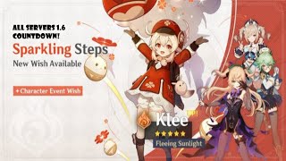GENSHIN 1.6 COUNTDOWN! New Jean/Barbara Skin, Islands + Klee Banner Global Release For All Servers!