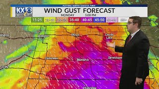 Winds could cause blowing snow today reducing visibilities