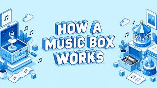 How a Music Box Works: A Song Programmed in Pins