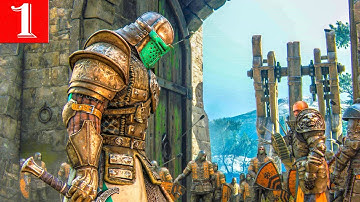 For Honor Campaign/Story Mode: No Commentary Gameplay Walkthrough Part 1 [2K, 1440p]