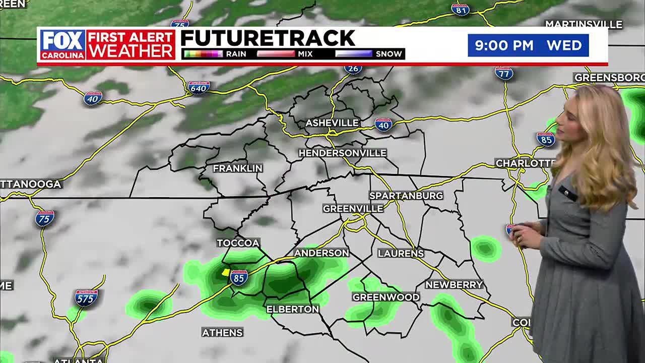 Unseasonably warm weather continues, shower and storm chances on the ...