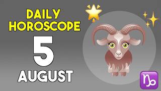 Capricorn horoscope today - August 5, 2026