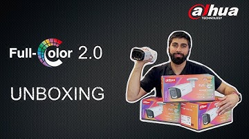 Dahua Full Color 2.0 Cameras Unboxing 🌈 NEW Features & Updates - Dahua Technology Nordic