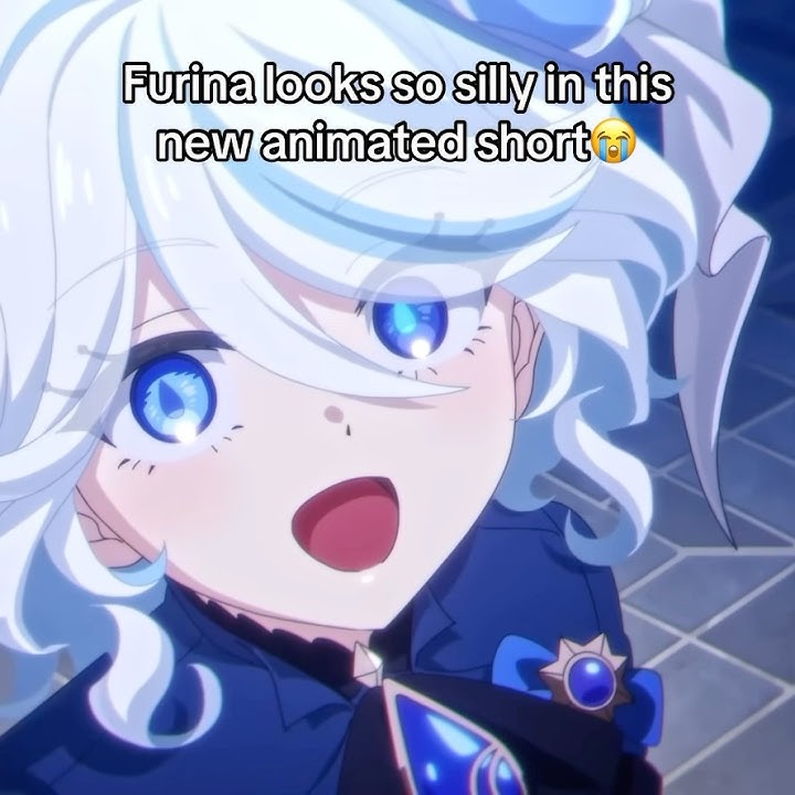 She is so cute! #furina #genshinimpact #anime