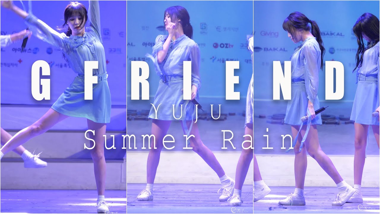 여자친구 GFRIEND 유주 ' Summer Rain 여름비 ' @서울광장 나눔콘서트 4K 60P 직캠