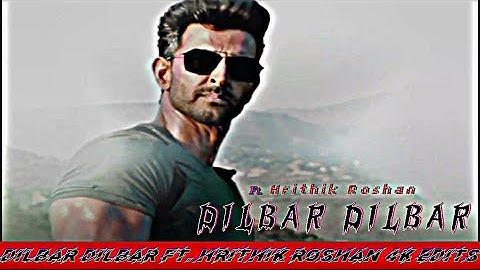 Dilbar Dilbar Ft. Hrithik Roshan | Transformation of failure to Succeed | Dilbar Edit | 4k status