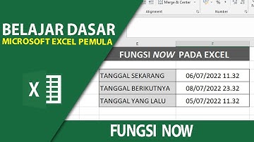 Fungsi NOW Excel: Cara Menampilkan Tanggal & Waktu Otomatis | Tutorial Excel Pemula dari Nol