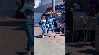 The Fantastic Four have arrived at Disneyland and they are awesome!