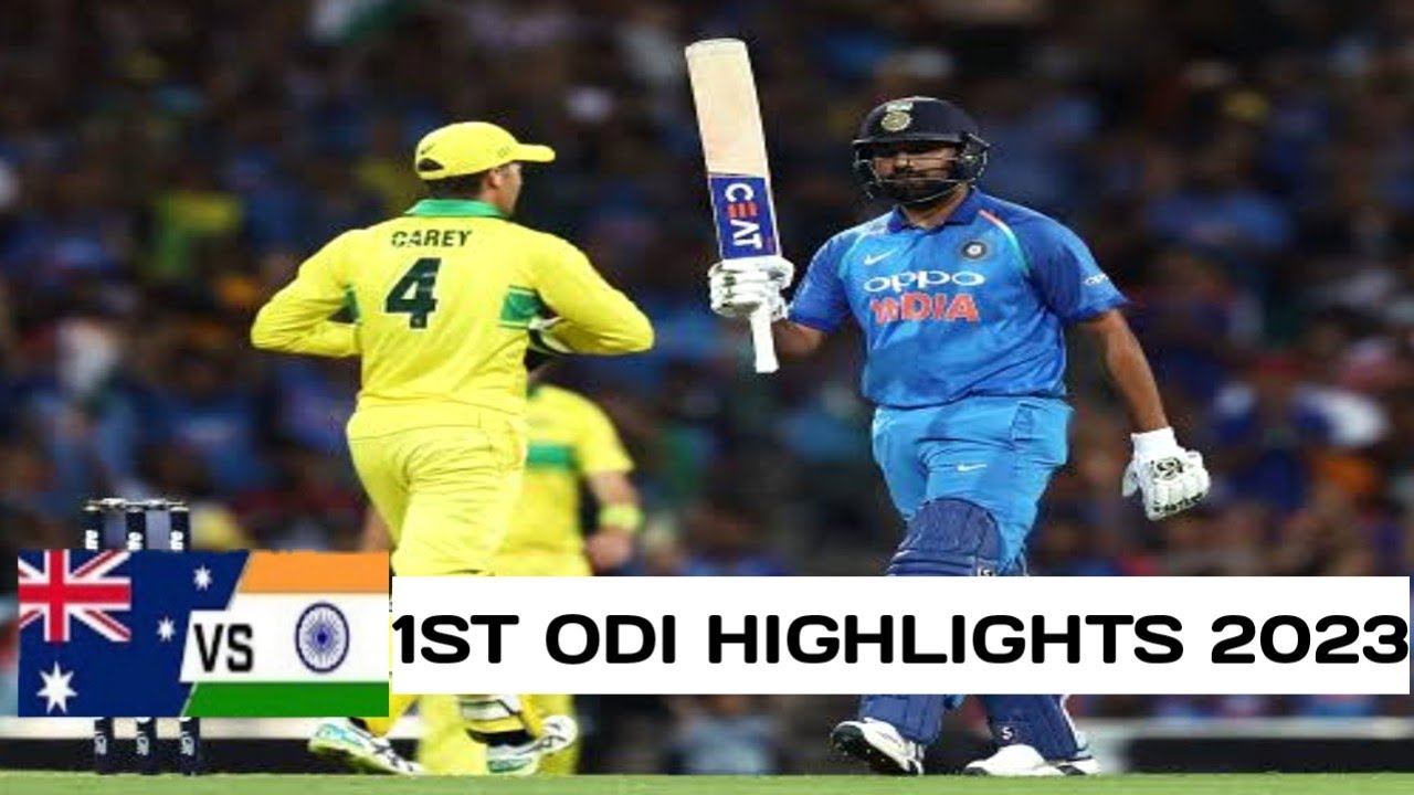India Vs Australia 1st Odi Highlights 2023 || Ind vs aus 1st odi 2023 ...