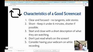 Screencasting Tips and Tricks