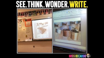Morning Work that WORKS: See Think Wonder Write