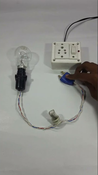 ||How To Blink A Bulb||Blinking Bulb With Starter||Blinking Bulb||#shorts
