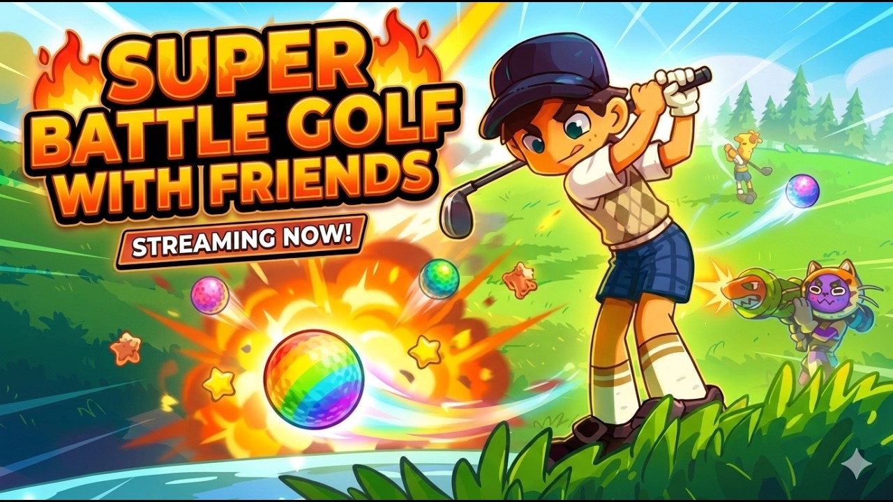 Super Battle Golf LIVE - Let's Tee Off! ⛳🔴