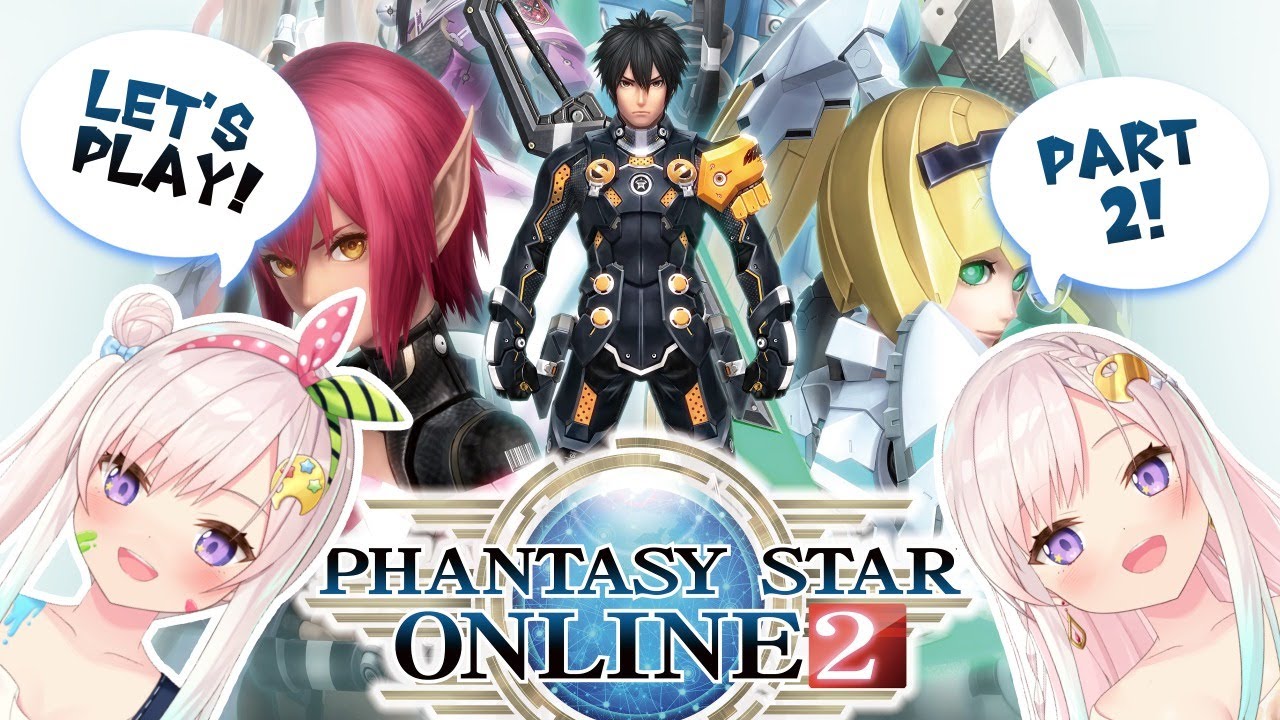 PHANTASY STAR ONLINE 2! AGAIN! Let's Play Enjoy The Stories and Play Together With Me!