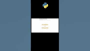 Chat with ANY YouTube Video in Python! 🤖 #Shorts #agenticai #coding