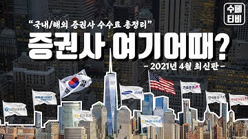 증권사 선택 이벤트 수수료 비교 국내/해외 추천, 갈아타볼까?(21년 4월 최신판)